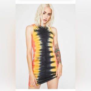K TOO tie dye tank dress